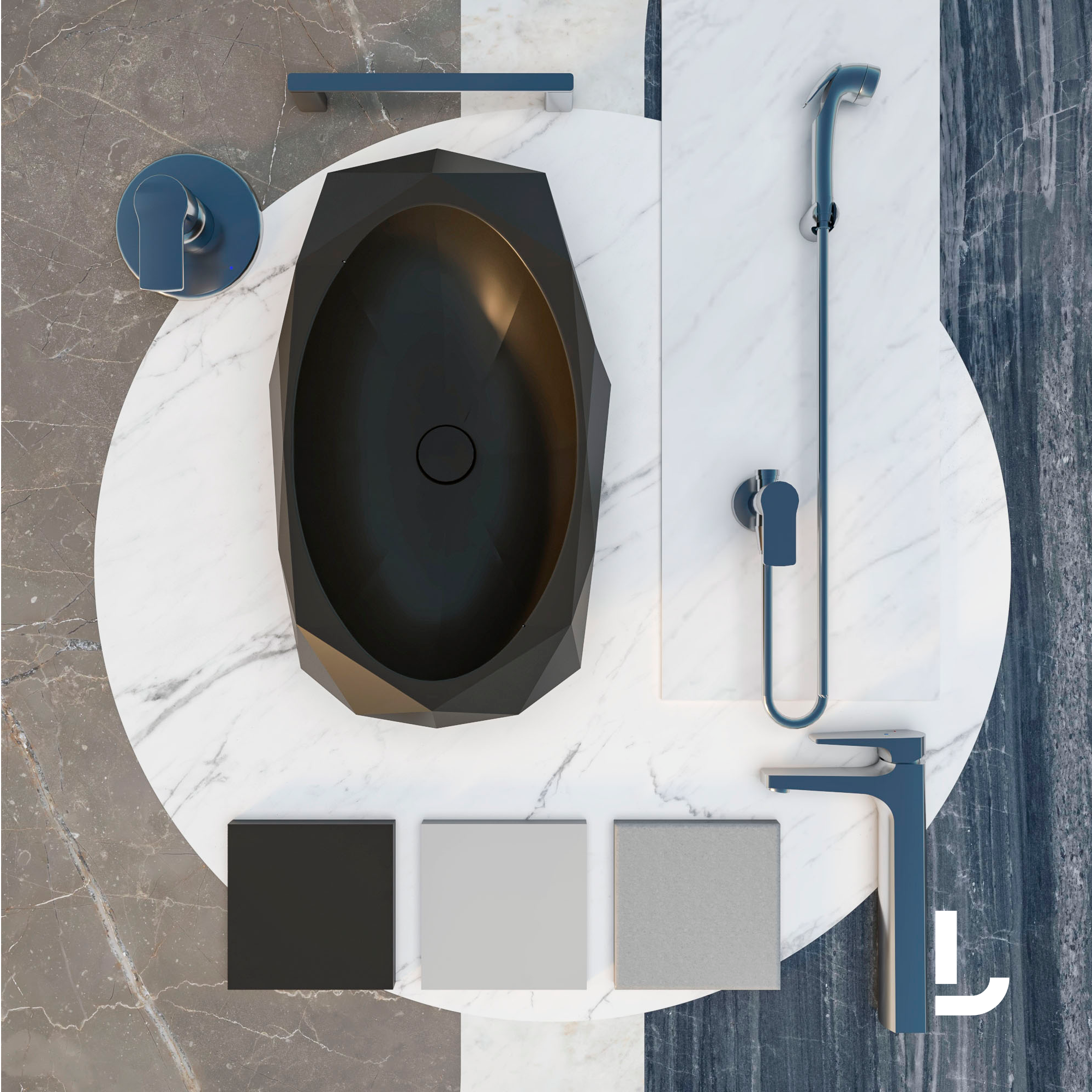 Torneira Misturador Docol Lift para Banheiro de Mesa - 8
