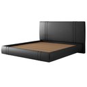 Ver imagem 4 de Cama King Flutuante com Cabeceira 195cm Astra S04 Couríssimo Preto - Lyam Decor
