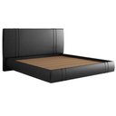 Ver imagem 1 de Cama King Flutuante com Cabeceira 195cm Astra S04 Couríssimo Preto - Lyam Decor