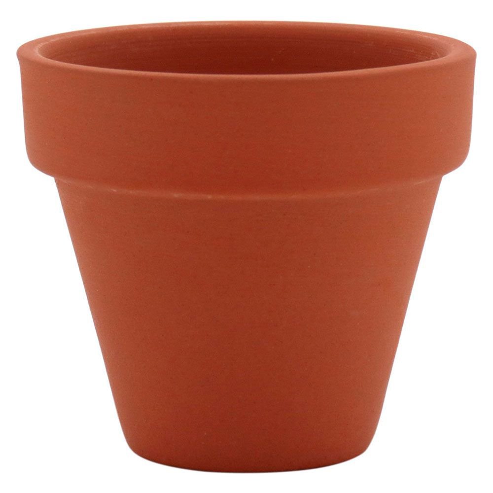Vaso Clay Terracota Home & Co Natural 5 x 5 cm 4 Pecas Decor - 3