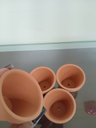 Ver imagem 4 de Vaso Clay Terracota Home & Co Natural 5 x 5 cm 4 Pecas Decor
