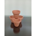Ver imagem 7 de Vaso Clay Terracota Home & Co Natural 5 x 5 cm 4 Pecas Decor