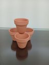 Ver imagem 7 de Vaso Clay Terracota Home & Co Natural 5 x 5 cm 4 Pecas Decor