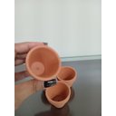 Ver imagem 6 de Vaso Clay Terracota Home & Co Natural 5 x 5 cm 4 Pecas Decor
