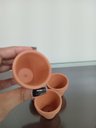 Ver imagem 6 de Vaso Clay Terracota Home & Co Natural 5 x 5 cm 4 Pecas Decor