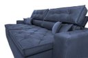 Ver imagem 4 de Sofá Austin 2,82M Retrátil e Reclinável com Molas No Assento e Almofadas, Tecido Suede