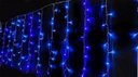 Ver imagem 2 de Cascata 400 Leds127v Azul com 10 metros pisca com 8 Fios.