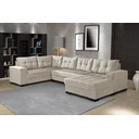 Ver imagem 1 de Sofá de Canto 6 Lugares com Chaise Bia