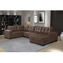 Ver imagem 2 de Sofá de Canto 6 Lugares com Chaise Bia 