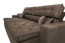 Ver imagem 4 de Sofá Austin 2,22M Retrátil e Reclinável com Molas No Assento e Almofadas, Tecido Suede
