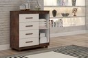 Ver imagem 1 de Cômoda Munique com Sapateira:cinomomo