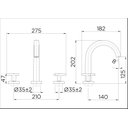 Ver imagem 5 de Torneira Para Banheiro Misturador City Docol Cromado 878106