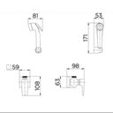 Ver imagem 5 de Ducha Higiênica com Registro e Derivação Lift Docol