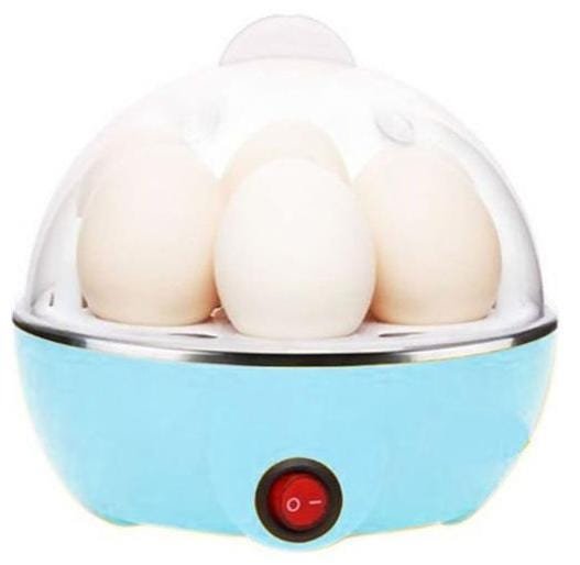 Ovos Cozidos Egg Cooker Cozedor Elétrico 110v 350W Azul - 1