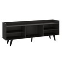 Ver imagem 1 de Rack para TV Barém 136cm com Nichos 0641 PRW Móveis
