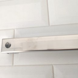 Barra de Aço Inox 40cm com 6 Ganchos para Cozinha Organizador de Parede Haus Domama - 6