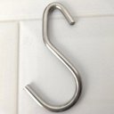 Ver mais imagens de Barra de Aço Inox 40cm com 6 Ganchos para Cozinha Organizador de Parede Haus Domama