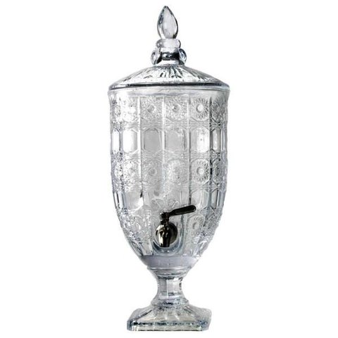 Suqueira de Vidro Transparente Relevo Solaris 2,6l Hauskraft