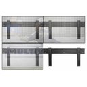 Ver mais imagens de VIDEO WALL 55 Suporte de Parede para Monitor LFD de 55 - uso Profissional - Preto