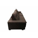 Ver imagem 4 de Sofá Retrátil e Reclinável Oklahoma 2,92M com Molas e Pillow No Assento Tecido Suede Café