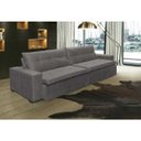 Ver imagem 3 de Sofá Retrátil e Reclinável Oklahoma 2,12M com Molas e Pillow No Assento Tecido Suede Cinza