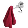 Gancho Cabide Toalha Duplo Aço Inox e Alumínio 5x7x6,5cm - 3
