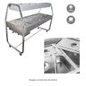 Cuba Gastronomica Gn 1/3 6,5cm Inox para Carro Buffet - Magna - 6