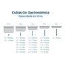 Cuba Gastronomica Gn 1/3 6,5cm Inox para Carro Buffet - Magna - 3