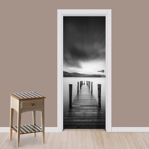 Adesivo de Porta Pier 1 Arte Destaque P - 0,73 X 2.13 Metros