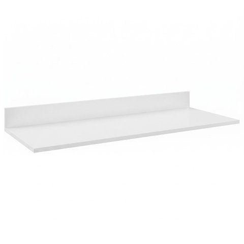 Tampo 100cm MDP para Balcão de Cozinha - Lumil Móveis - Branco
