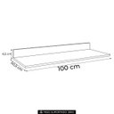 Ver imagem 5 de Tampo 100cm MDP para Balcão de Cozinha - Lumil Móveis - Branco