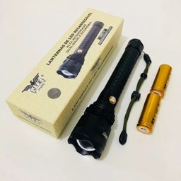 Lanterna LED T9 Super Potente 2 Baterias 26650 Jyx - 5 Lanterna LED T9 Super Potente 2 Baterias 26650 Jyx - 5