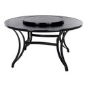 Ver imagem 2 de Kit Ascoli 8 Lugares Mesa Giratória Alumínio Fibra Sintética Trama Original