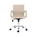 Ver imagem 2 de Cadeira Diretor Charles Eames Esteirinha Couro Pu 11d:nude/1