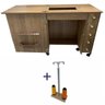 Móvel Gabinete Luxo Maquina Costura Singer Facilita 2818c - 1