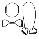 Ver imagem 1 de Kit 3 Elásticos Extensores Casa Multifuncional Yangfit