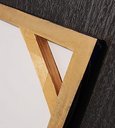 Ver imagem 3 de Quadro Decorativo Tela em Lona Casal na Praça 60x40cm para Sala Quarto