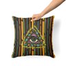 Almofada Avulsa Psicodélia Olho Triangular 45x45cm - 2