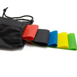 Kit 5 Mini Bands Diferentes Resistências Funcional Pilates - 2