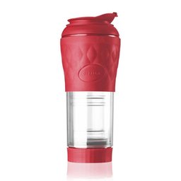 Cafeteira Portátil Pressca Vermelha 350ml - 1