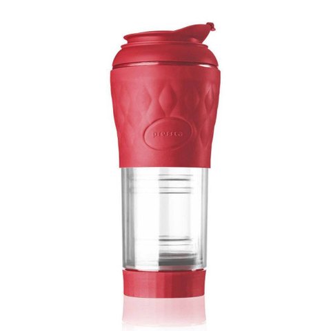 Cafeteira Portátil Pressca Vermelha 350ml