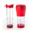 Ver imagem 2 de Cafeteira Portátil Pressca Vermelha 350ml