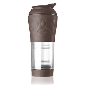 Cafeteira Portátil Pressca Marrom 350Ml