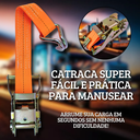 Ver imagem 4 de Cinta com Catraca para Amarração de Carga 1,5 Tonelada 9 Metros