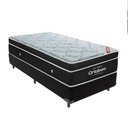 Ver imagem 1 de Cama + Box Colchão Molas Ensacadas Solteiro Ortobom Elegant Pillow Cor:preto