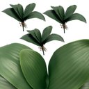 Ver imagem 2 de Folhas de Orquídeas Artificiais para Arranjos Quantidade:7