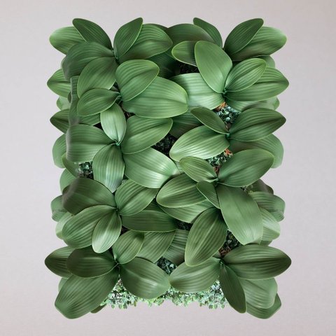 Folhas de Orquídeas Artificiais para Arranjos Quantidade:3