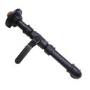 Ver imagem 4 de Torneira Design Industrial Clássica PVC 1/2" Parede - Madareli - Preto