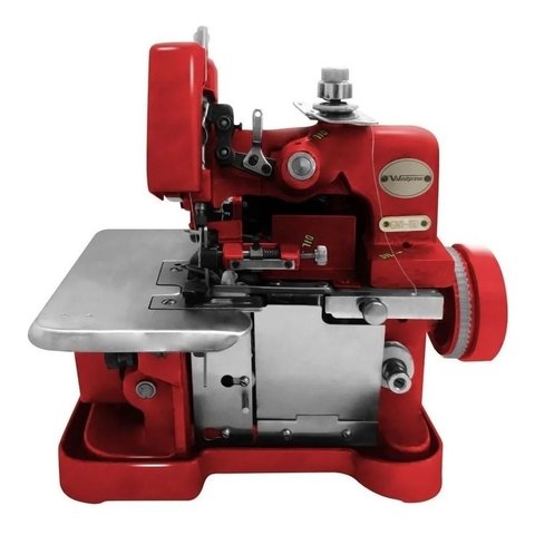 Máquina de Costura Semi Industrial Gn1-6d Portátil Rosa/red