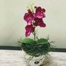 Flores Artificiais Kit com 24 Mini Galhos de Orquídeas para Arranjos de Mesa - 3